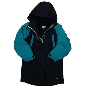 Lands End Kids Squall Waterproof Insulated Winter Parka (sz 7-8)